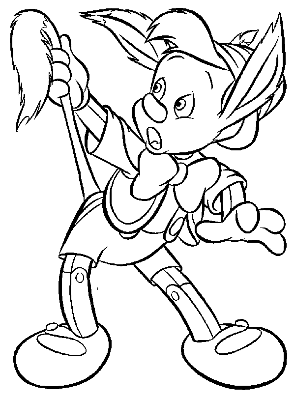 Pinokio kolorowanki
